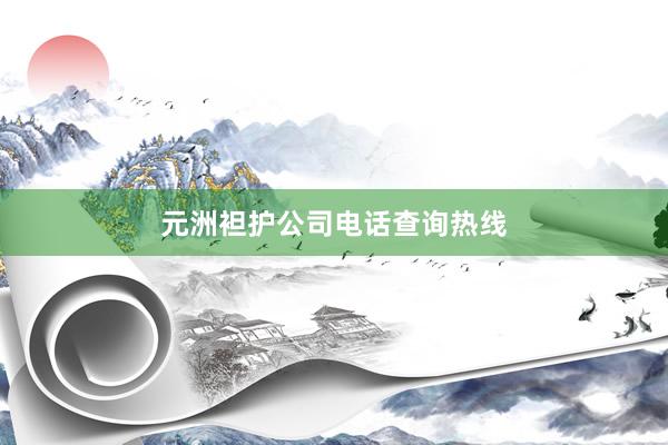 元洲袒护公司电话查询热线
