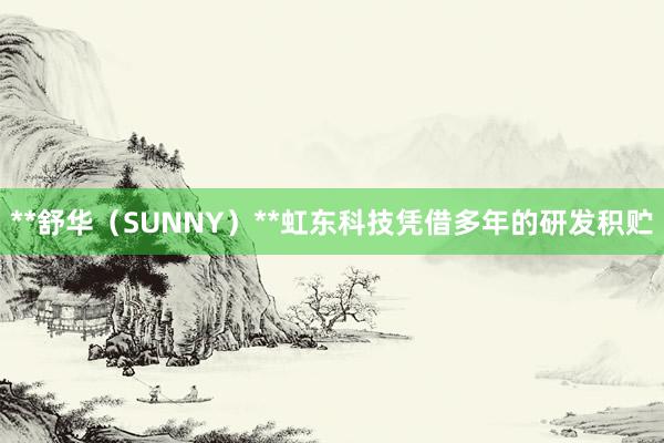 **舒华(SUNNY)**虹东科技凭借多年的研发积贮
